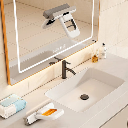 Addio Spugne Inzuppate! Il Miglior Raschietto Portatile 2-in-1 per Eliminare Acqua e Olio da Tutti i Piani di Lavoro